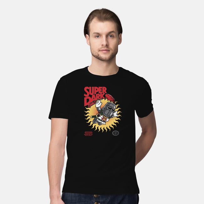 Super Dark Souls-mens premium tee-Nemons