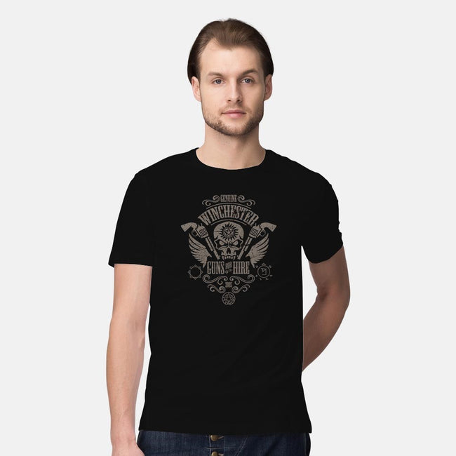 Winchester Guns for Hire-mens premium tee-jrberger