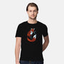 Tribal Tail Fox-mens premium tee-albertocubatas