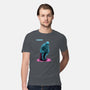 Blue Thinker-mens premium tee-teesgeex