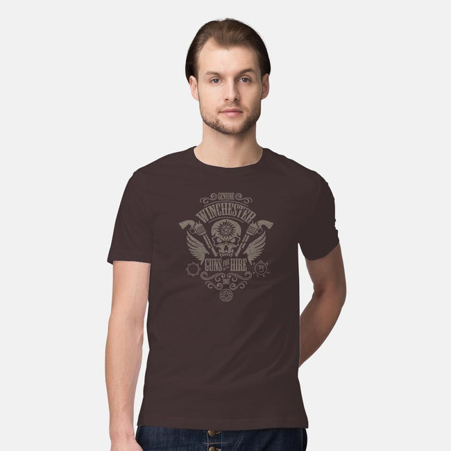 Winchester Guns for Hire-mens premium tee-jrberger