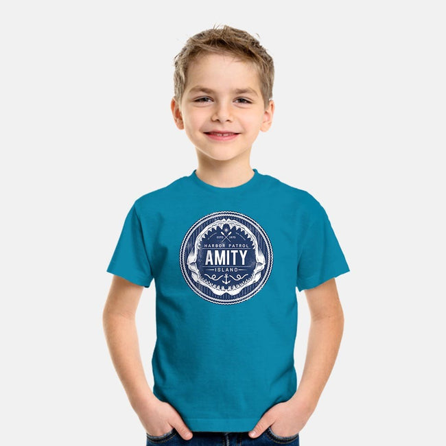 Amity Island Harbor Patrol-youth basic tee-Nemons